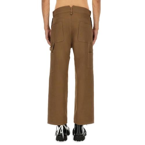 모스키노 스트레이트 팬츠 03025215 1145 BROWN
