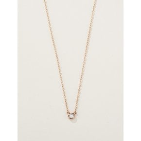 14K Lab Diamond Necklace