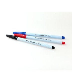 문화 넥스프로 수성사인펜 0.5mm 낱개 1자루 KPI 단색 칼라 싸인펜