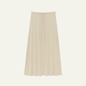 Esmé Jersey Skirt Chalk