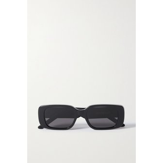 DIOR 디올 와일디올 S2u 렉탱귤러 프레임 아세테이트 선글라스 블랙 42247633208380355