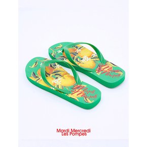 FLIP FLOPS ORANGE_GREEN