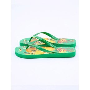 FLIP FLOPS ORANGE_GREEN