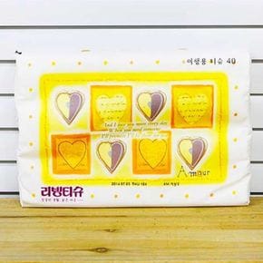 여행용 티슈 40매 작은티슈 지갑티슈 미니휴지