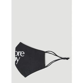 [해외배송] 22 S/S 모어조이 로고 프린트 페이스 마스크 M0216 B0111630655