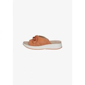 4591136 Caprice Mules - orange suede