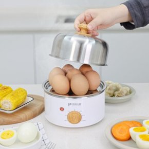 키친아트 계란찜기 A157 달걀 고구마 전기 만두 에그쿠커
