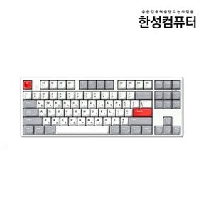 한성컴퓨터 GK893B PRO 동그리8K 유무선 무접점 (RETROPOINT,45g)