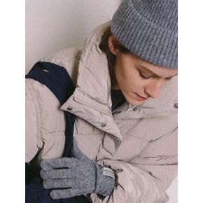 [선물포장] Innigkeit Wool 100% Touch Gloves+Beanie SET_6 Colors