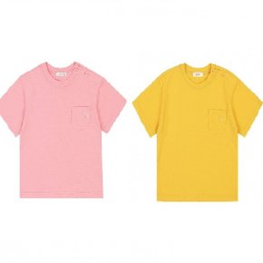 티치포켓반팔티셔츠 PINK YELLOW  01R351005_P361438804