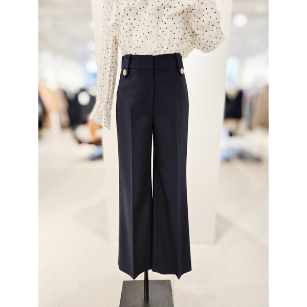 [파주점] [더아이잗컬렉션]탭 장식 부츠컷 팬츠 CR3A0SL061