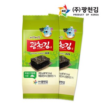  광천김 바삭 파래도시락김 32봉