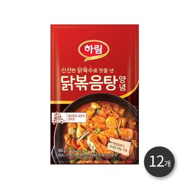 하림 닭볶음탕양념 180g 12개_P349845416