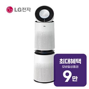 퓨리케어 360도 공기청정기 30평형 (크리미스노우) AS305DWWA 렌탈 60개월 월 35400원