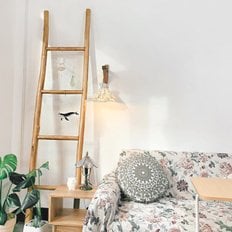  마켓비 SHADARI 행거 원목 사다리 드레스룸 옷걸이 욕실 거실 침실 드