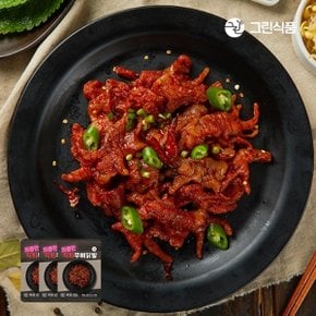 화통한 직화 무뼈 닭발 150g x 3팩