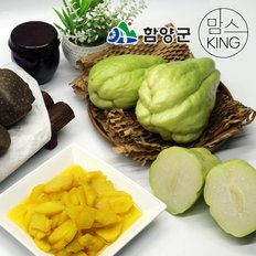 함양자연농부 지리산 함양 차요테 1kg+함양 열매마 1kg