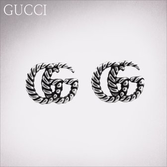 구찌 쥬얼리 YBD627755001 GUCCI 더블 G 마몬트 실버 귀걸이 당일발송