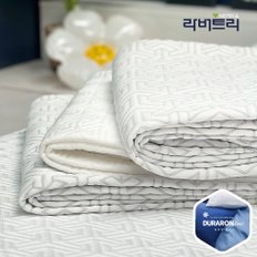 아이스 쿨 냉감 듀라론 여름 침대패드 매트 고정밴드 SS