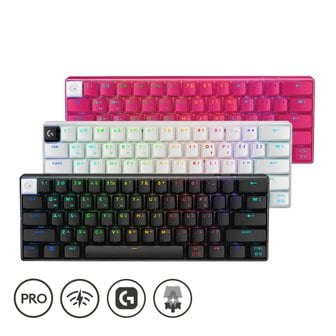 Logitech 로지텍 PRO X60 LIGHTSPEED 무선 게이밍키보드 TKL 텐키리스