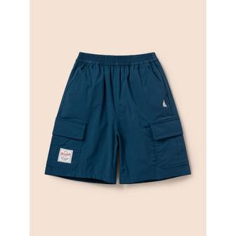 빈폴키즈 *시즌오프30%*[BEANPOLE KIDS] 화섬 카고형 반바지  블루 (BI4325U02P)