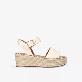 5466673 KG KURT GEIGER Pia espadrille woven wedge sandals