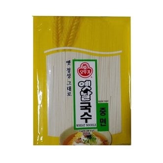  푸드) 오뚜기 옛날국수 중면 3kg (W450736)