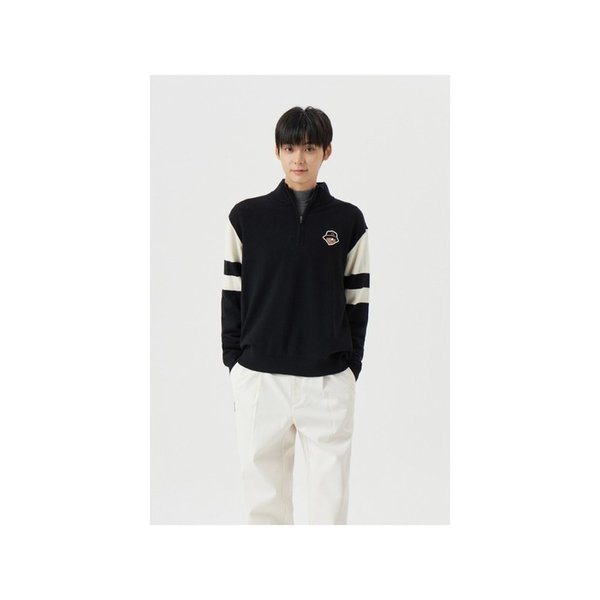 Windproof Lining Half Zip Knit G4WAW25921BKX