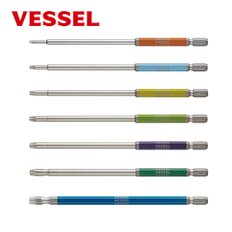 베셀 VESSEL GSVT10LH 단두 토룩스 고사이비트 T10x150mm 별비트 엑스하드강 컬러비트 롱타입