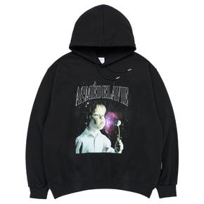 DTP DANDELION BOY BABY FACE HOODIE BLACK-DBF민들레소년