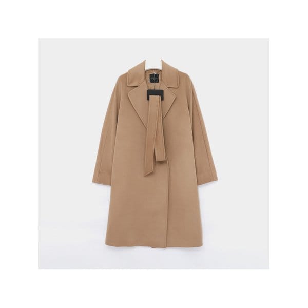 코르테 벨티드 울 여성 코트 2525016062 006 CORTE