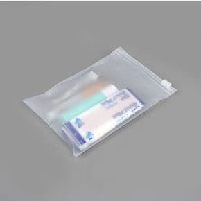 1P 반투명 PVC 지퍼백 파우치 10x15cm 반투명지퍼백