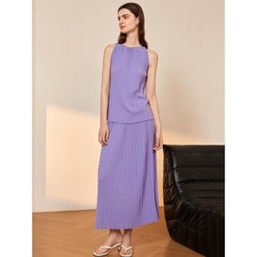 YY_Chic crease sleeveless top_PURPLE