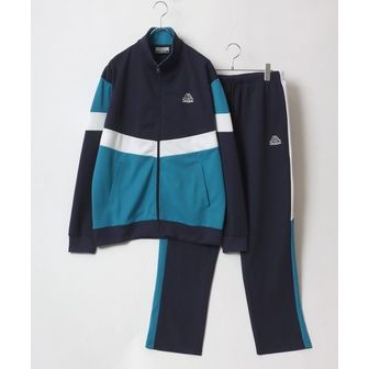  카파 저지 셋업 세트 5 배색 전환 트랙 자켓 재킷 x 팬츠 바지 레이디 맨즈 상하세트 - 블루 848