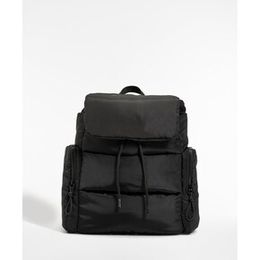 [OYSHO Quilted Backpack] 오이쇼 스포츠 헬스 요가 여행 퀄팅 백팩 가방 Black