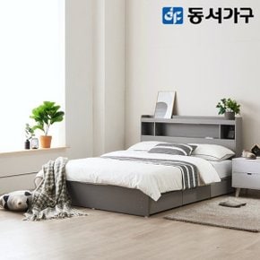 몬티아 3서랍 LED 슈퍼싱글 SS 수납침대+양면 매트리스 DF642015