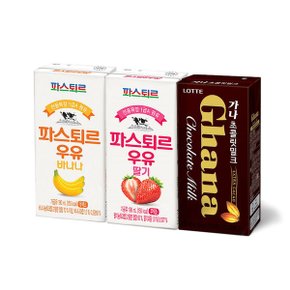 롯데 파스퇴르 우유 바나나 190ml
