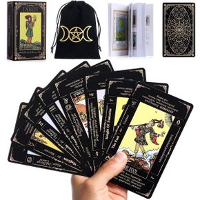 미국 신년 타로카드 Tarot Cards with Guide Book Linen Carry Bag 78 Classic Original Deck Fo