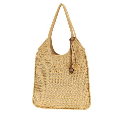 미우미우 아이비 레더 백 5BG231VOBY2I0C F0018 BEIGE O TAN
