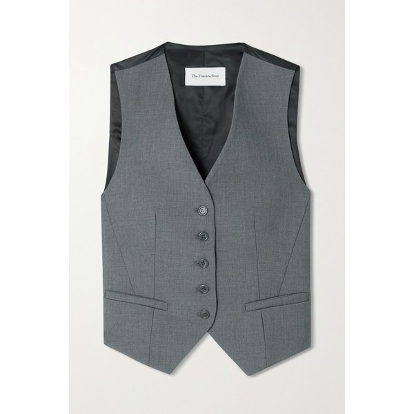 더프랭키샵 젤소 그랑 드 푸드르 새틴 베스트 다크 그레이 1647597303328536