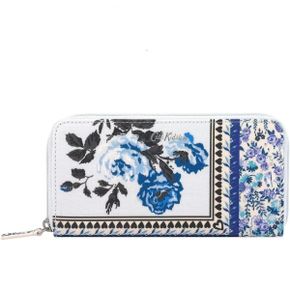 영국 캐스키드슨 지갑 Cath Kidston Archive Rose 30 Years Multi Continental Large Zip Wallet