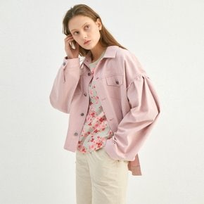 LOVELY COTTON DENIM JACKET_2colors