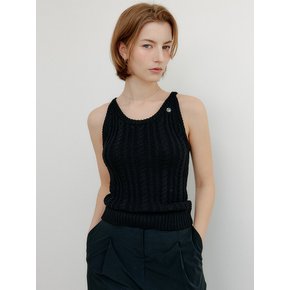 다리아 케이블 니트 탑 / DARIA CABLE KNIT TOP_2colors