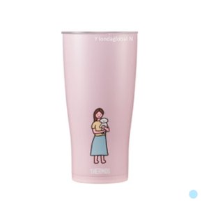 써모스 제로퍼제로 파스텔 소프트 뚜껑 콜드컵 600ml