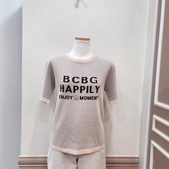 BCBG O  HAPPILY  레터링 니트  B4B3K408  71