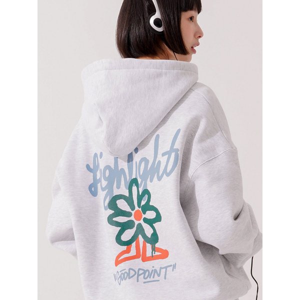 포인트굿 후드 화이트오트밀 STHD3579