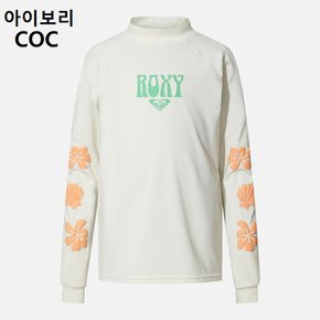 아동용 (4~16세) 루즈핏 래쉬가드YOUTH OCEAN FLOWER LS (TG21BR525)_ST