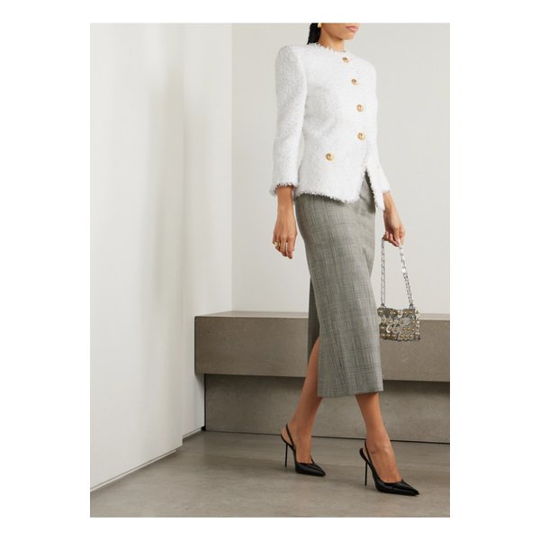 트위드 블레이저 화이트 1647597349885783