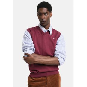 5078439 GANT Jumper - wine red