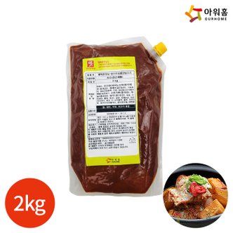 올인원마켓 (1008990) 행복한맛남 생선조림용 양념소스 2kg